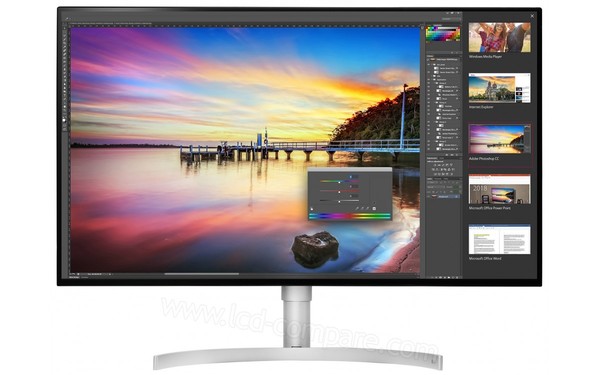 LG 32UK950-W - Vue de face