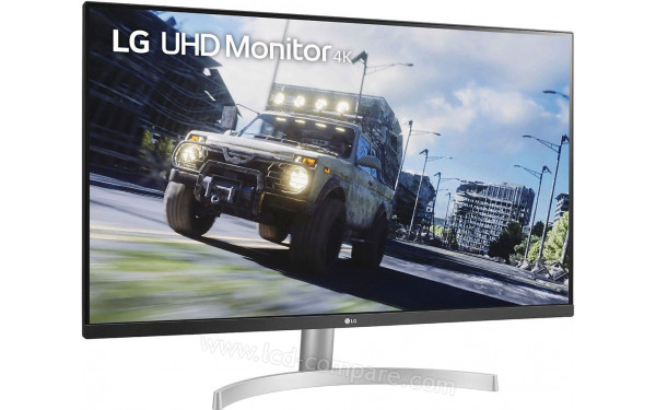 LG 32UN500P-W - Vue 3/4 gauche