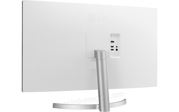 LG 32UN500P-W - Vue 3/4 arri&egrave;re