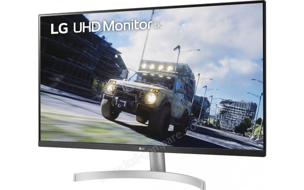 LG 32UN500-W - Vue 3/4 droite