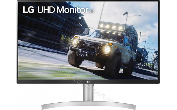 LG 32UN550P-W - Vue de face