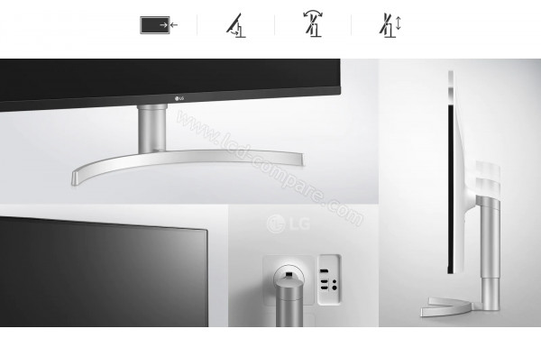 LG 32UN550P-W - Multi-vues