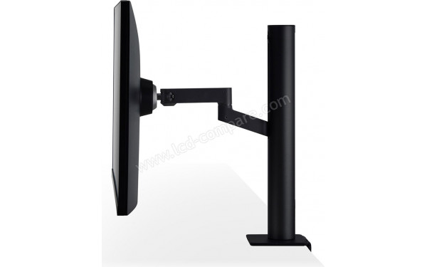 LG 32UN880-B - Vue de profil en position basse