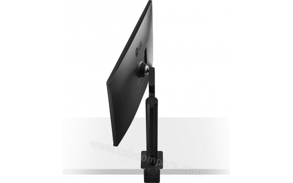 LG 32UN880K-B - Vue 3/4 arri&egrave;re