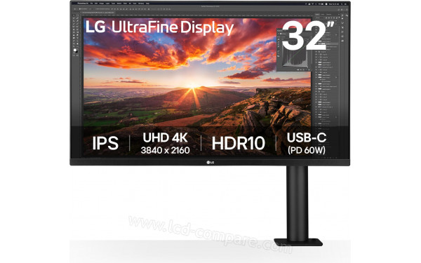 LG 32UN880K-B - Vue de face
