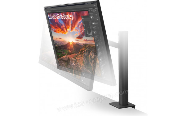 LG 32UN880K-B - Vue 3/4 droite