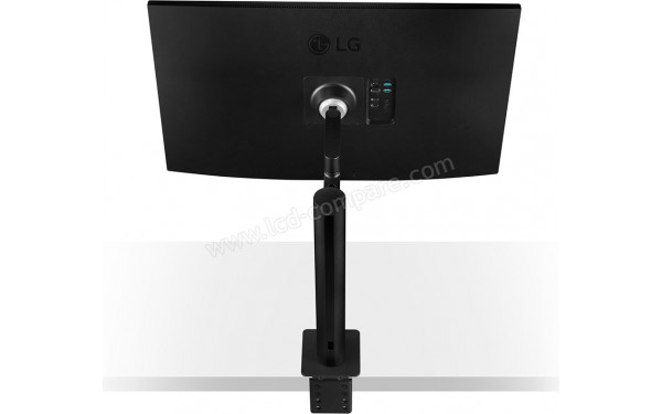 LG 32UN880P-B - Vue plong&eacute;e de l'arri&egrave;re