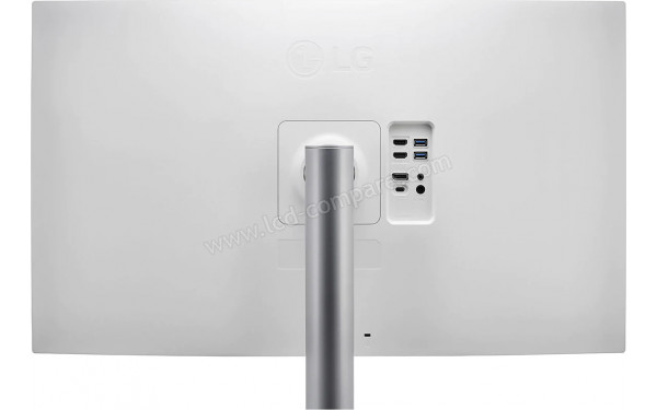 LG 32UQ750P-W - Vue de l'arri&egrave;re