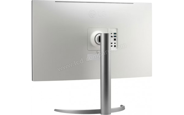 LG 32UQ850V-W - Vue 3/4 arri&egrave;re