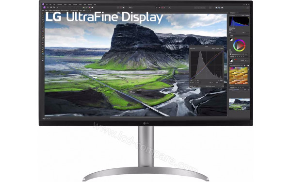 LG 32UQ85R-W - Vue de face