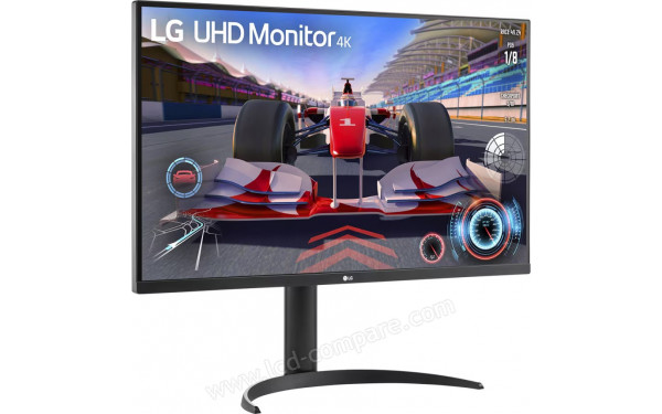 LG 32UR550-B - Vue 3/4 gauche