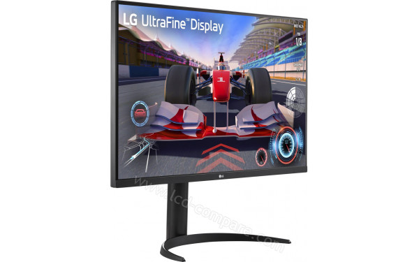 LG 32UR550K-B - Vue 3/4 gauche