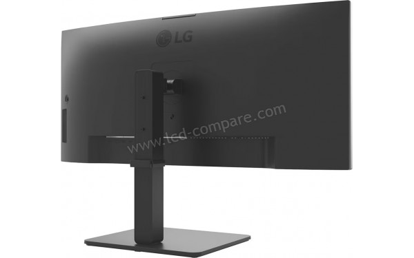 LG 34BA85QE-B - Vue 3/4 arri&egrave;re