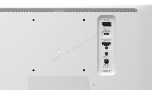 LG 34BF550B-W - Connectiques