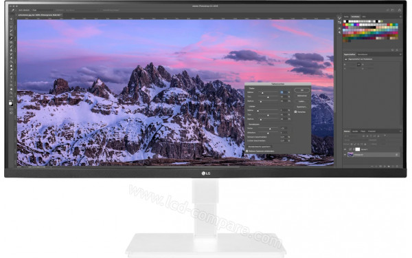 LG 34BN670-W - Vue de face