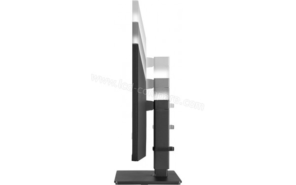 LG 34BN770-B - Vue de profil avec ajustement de la hauteur