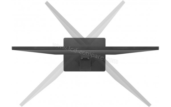 LG 34BN770-B - Vue du dessus avec ajustement de la rotation