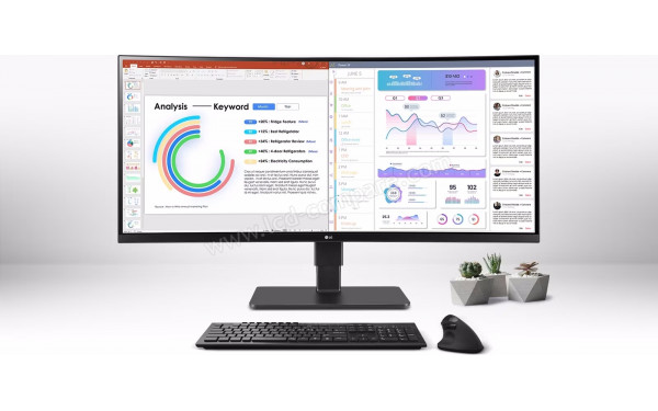 LG 34BQ77QB-B - Mise en situation