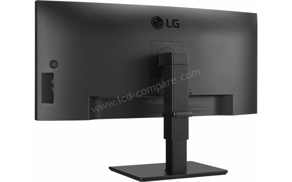 LG 34BQ77QB-B - Vue 3/4 arri&egrave;re