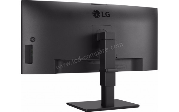 LG 34BQ77QC-B - Vue 3/4 arri&egrave;re