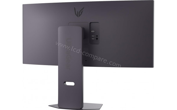 LG 34G600A-B - Vue 3/4 arri&egrave;re