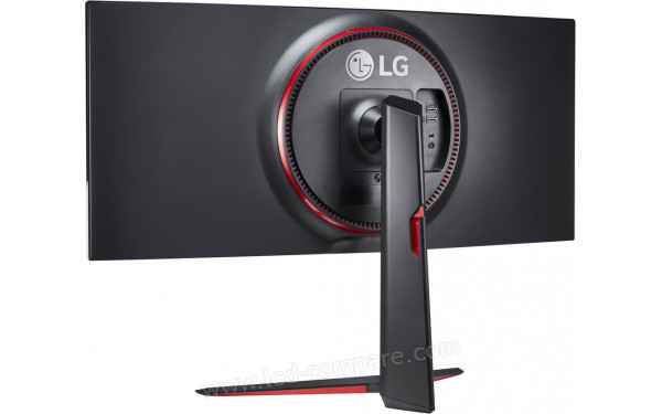 LG 34GN850P-B - Vue 3/4 arri&egrave;re