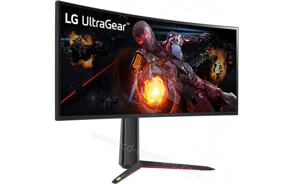 LG 34GP950G-B - Vue 3/4 gauche