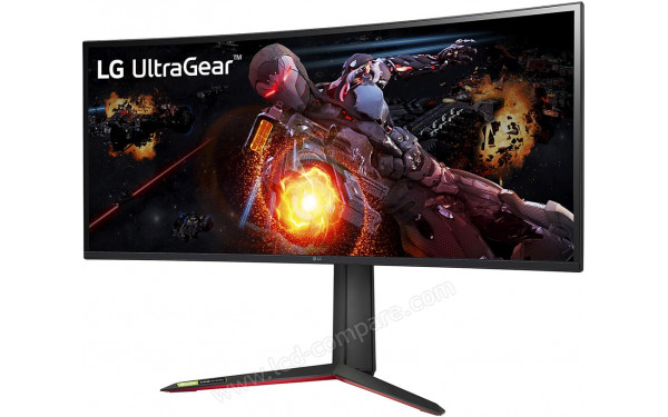 LG 34GP950G-B - Vue 3/4 droite