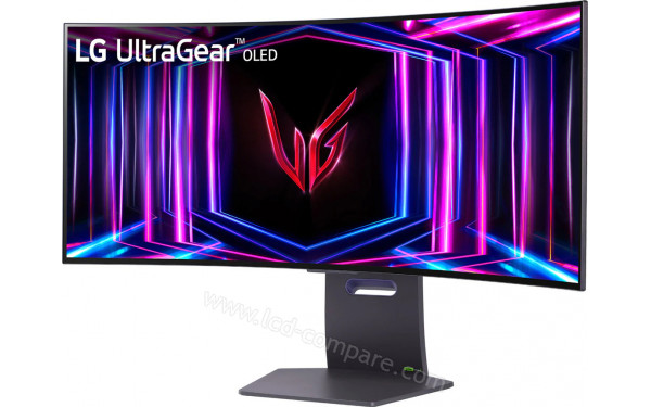 LG 34GS95QE-B - Vue 3/4 droite