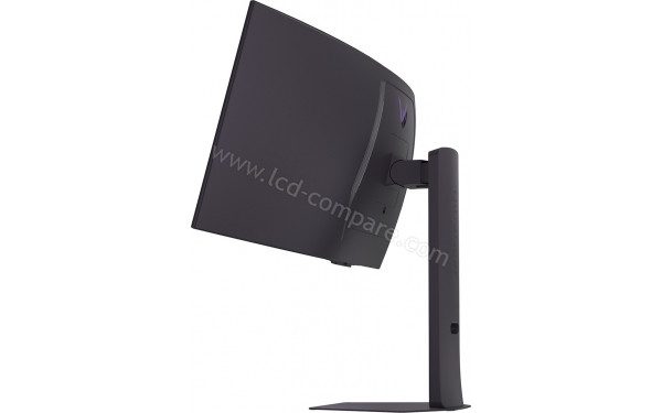 LG 34GX900A-B - Vue de profil bascul&eacute; vers l'arri&egrave;re