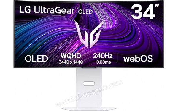 LG 34GX90SA-W - Vue de face