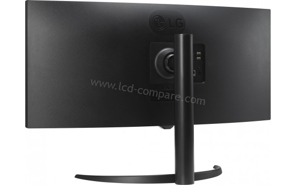 LG 34SR65QC-B - Vue 3/4 arri&egrave;re