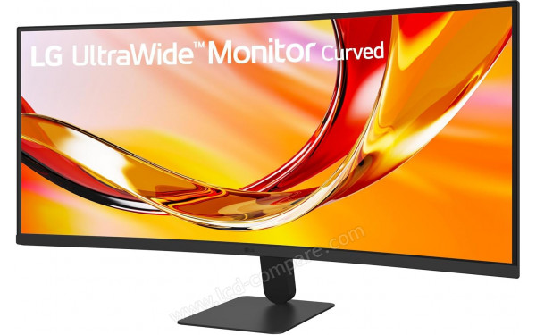 LG 34U601B-B - Vue 3/4 droite