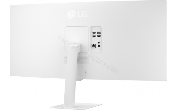 LG 34U601SA-W.AEK - Vue 3/4 arri&egrave;re
