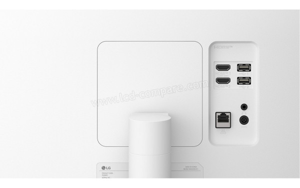 LG 34U601SA-W - Connectiques