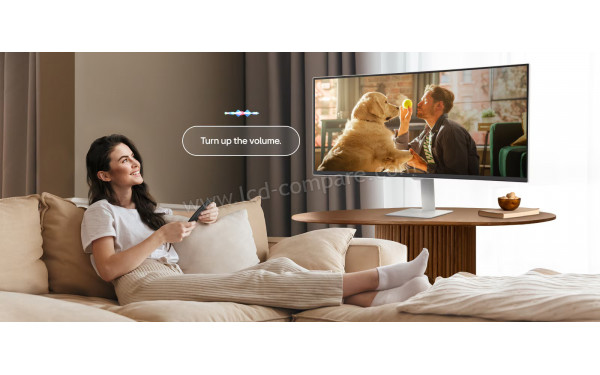 LG 34U601SA-W - Contr&ocirc;le vocal