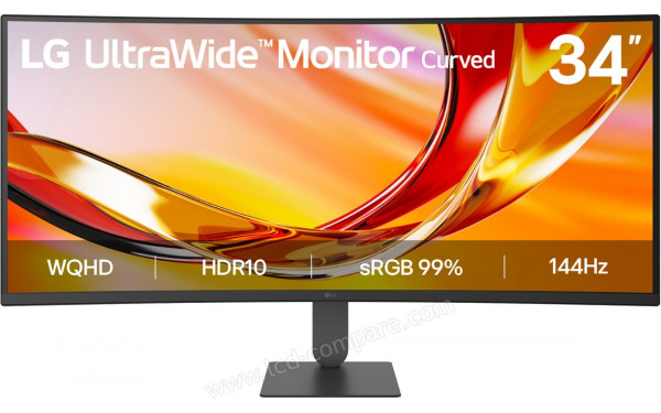 LG 34U620B-B - Vue de face