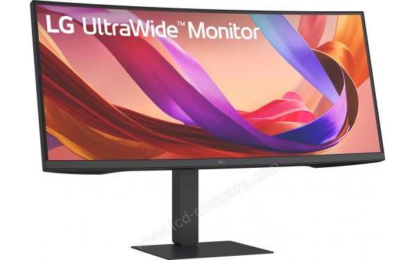 LG 34U650A-B - Vue 3/4 gauche