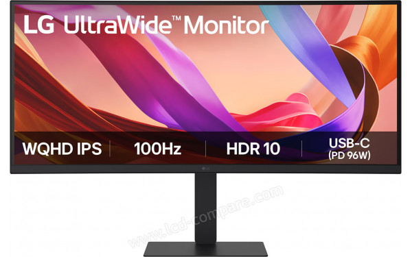 LG 34U650A-B - Vue de face