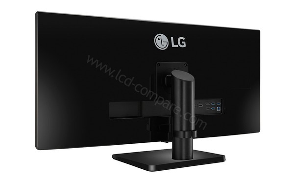 LG 34UB67-B - Vue 3/4 arri&egrave;re 1