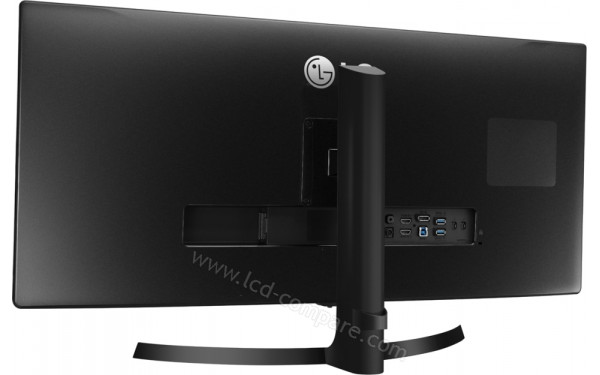 LG 34UB88-B - Vue 3/4 arri&egrave;re