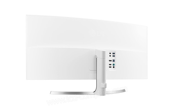 LG 34UC98-W - Vue 3/4 arri&egrave;re