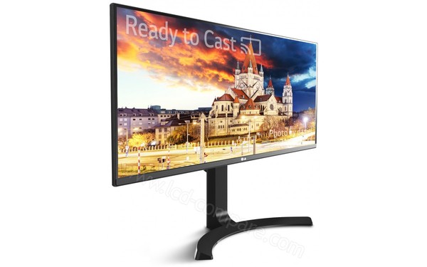 LG 34UM79M - Vue 3/4 gauche