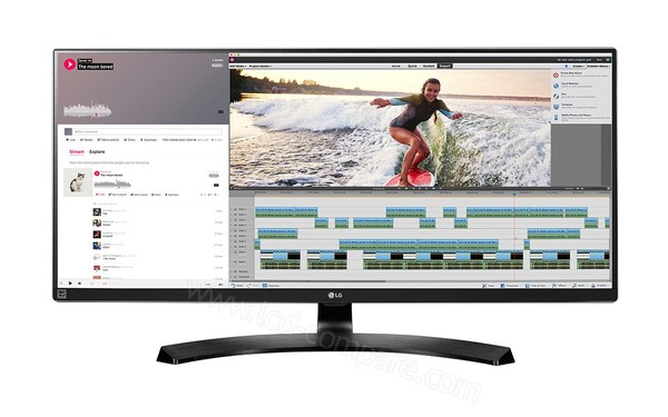 LG 34UM88C-P - Vue de face
