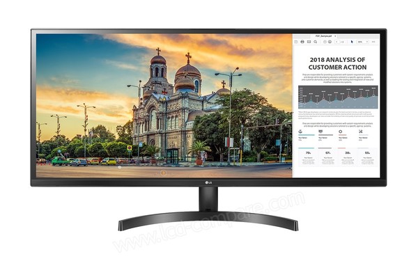 LG 34WK500-P - Vue de face