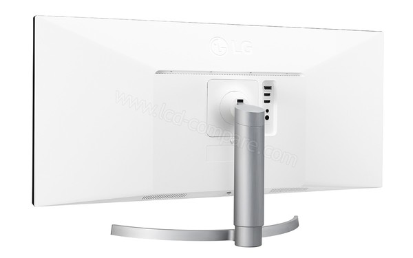 LG 34WK650-W - Vue 3/4 arri&egrave;re
