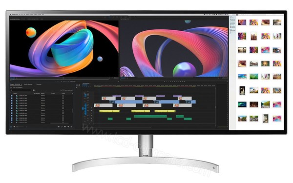 LG 34WK95UP-W - Vue de face