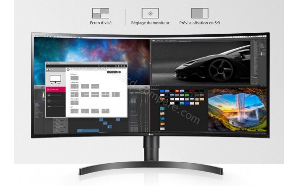 LG 34WL500-B - OnScreen Control