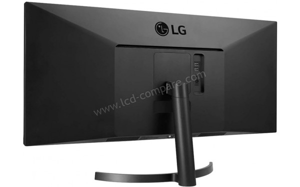 LG 34WL500-B - Vue 3/4 arri&egrave;re