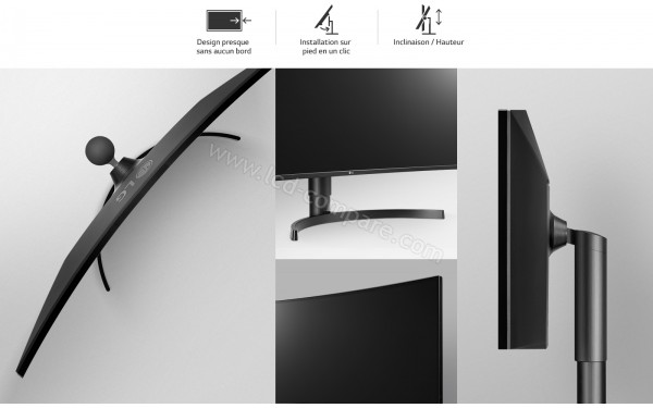 LG 34WL75C-B - Multi-vues